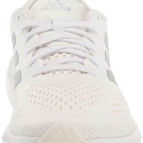 adidas Womens Supernova 2 Running Shoes White/Silver Metallic/Cloud White - Picture 2 of 4